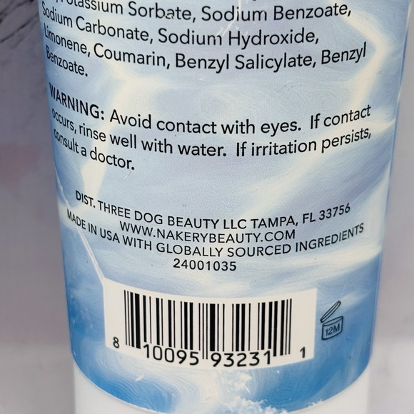 2-Sealed Nakery Beauty Cryo-Cool Cool Down Body Cream Tightening Deodorizing 6.6 - Picture 5 of 5